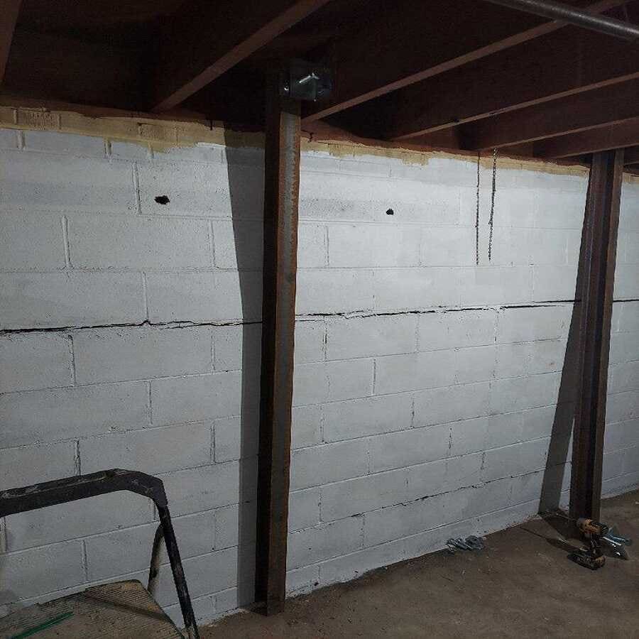 Bowing Walls - Waterproofing Basements and More Foundation Repair ...