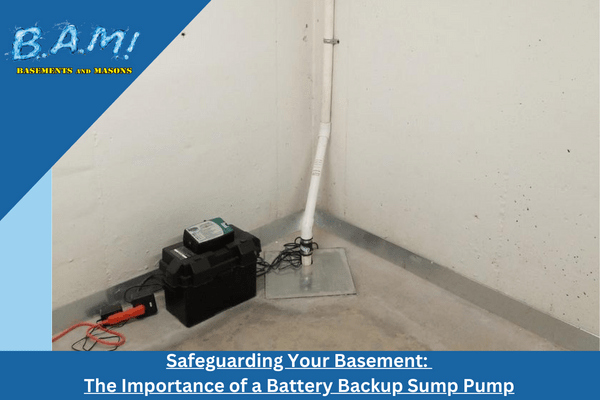 Importance of a Battery Backup Sump Pump