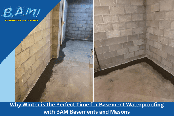 Winter is the Perfect Time for Basement Waterproofing