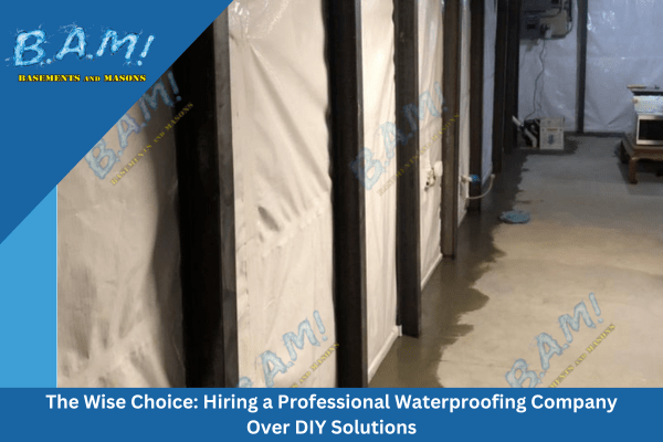 Hiring a professional Waterproofing Company