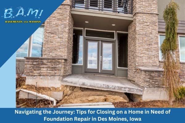 Closing on a Home That needs Foundation Repairs