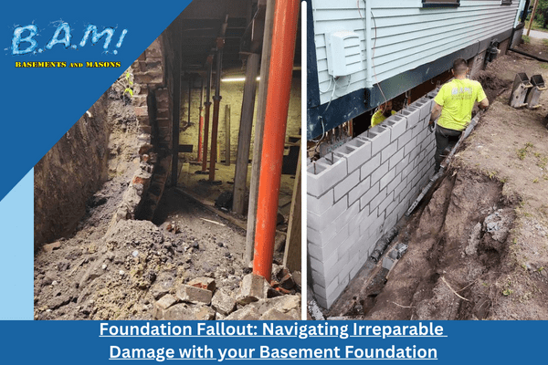 Foundation Fall Out Damage with your Basement Foundation