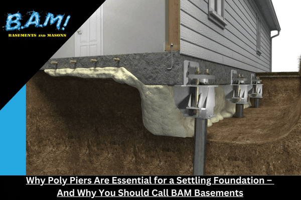 Why Poly Piers Are Essential for a Settling Foundation