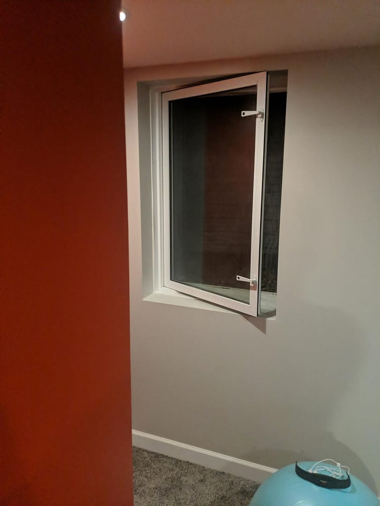 What is an egress window?