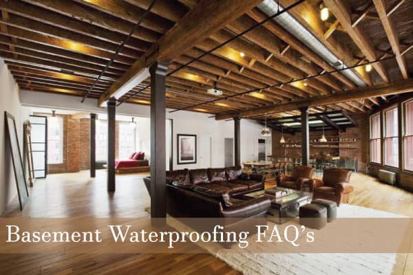 Basement waterproofing FAQ's